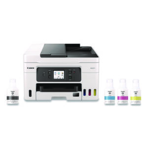MegaTank MAXIFY GX4020 Wireless Color All-in-One Inkjet Printer, Copy, Fax, Print, Scan