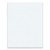 Quadrille Pads, Quadrille Rule (4 sq/in), 50 White 8.5 x 11 Sheets