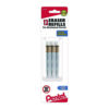 Eraser Refills for Sharp Kerry/EnerGize-X/Wow Pencil/Gizmo/Cushi/Hot Shots/Technica-X, White, 4/Tube, 3 Tubes/Pack