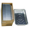 Aluminum Steam Table Pan, Heavy Duty Deep Full-Size, 3.37" Deep, 19.6 x 11.6, 40/Carton