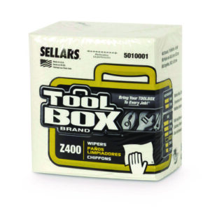 Z400 Quarterfold Wipers, 1-Ply, 11.87 x 13, White, 12/Carton