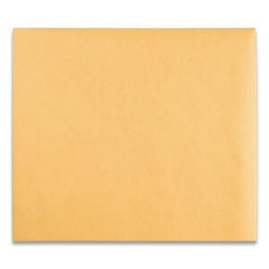 Clasp Envelope, 28 lb Bond Weight Kraft, #95, Square Flap, Clasp/Gummed Closure, 10 x 12, Brown Kraft, 100/Box