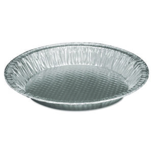 Aluminum Pie Pan, #10, 9.63" Diameter x 1.22" h, 200/Carton