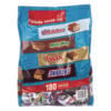 Minis Variety Pack, Chocolate, 49.44 oz Bag, 180 Pieces