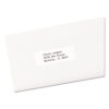 Copier Mailing Labels, Copiers, 1 x 2.81, White, 33/Sheet, 500 Sheets/Box