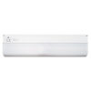 Low-Profile Under-Cabinet LED-Tube Light Fixture with (1) 9 W LED Tube, Steel Housing, 18.25" x 4" x 1.75", White