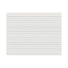 Skip-A-Line Ruled Newsprint Paper, 3/4" Two-Sided Long Rule, 8.5 x 11, 500/Ream