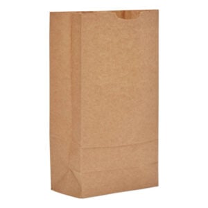 Grocery Paper Bags, #10 Size, Extra-Heavy-Duty, 7" x 4.38" x 13.75", Natural, 500/Bundle