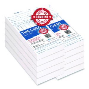 Time Cards For 3800 Time Clock, 1,000/Carton