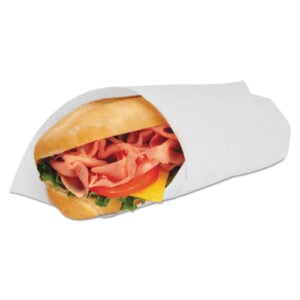 Interfolded Dry Wax Deli Paper, 14 x 18, White, 1,000/Box, 10 Box/Carton