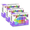 Kwik Stix Tempera Paint Set, 12 Assorted Colors, 72 Paint Sticks/Pack, 3 Packs/Carton