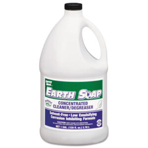 Earth Soap Concentrated Cleaner/Degreaser, 1 gal Bottle, 4/Carton