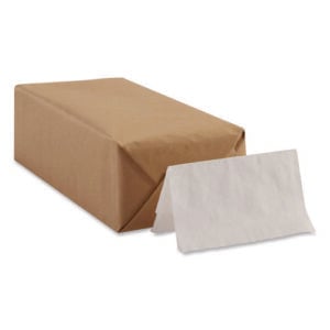 Napkins, Multilayer, 13 x 12, For Large Dispensers, White, 6000/Carton