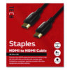 HDMI to HDMI Audio/Video Cable, 8 ft, Black