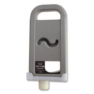 Compatible Photo Black Ink, Replacement for PFI-1700 (0775C001AA), 700 mL