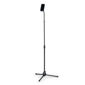 TWIST Black Floor Stand for Tablet, Black