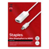 Mini DisplayPort to HDMI Audio/Video Adapter, 6", White