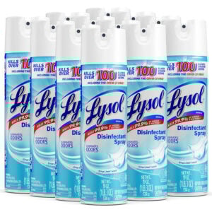 Lysol Crisp Linen Disinfectant Spray