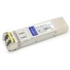 AddOn Cisco ONS ONS-SC+-10GEP57.7 Compatible TAA Compliant 10GBase-DWDM 50GHz SFP+ Transceiver (SMF, 1557.77nm, 80km, LC, DOM)