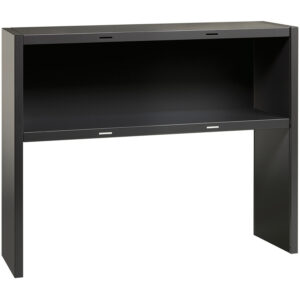 Lorell® Hutch - 48"" - Steel - Charcoal
