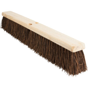 Boardwalk® Floor Brush Head 3.25"" Natural Palmyra Fiber Bristles 24"" Brush