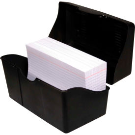 Advantus® Index Card Holder 4"" x 6"" Black