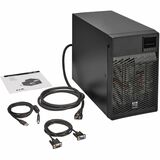 Tripp Lite by Eaton SmartOnline 1960VA 1770W 120V Double-Conversion UPS - 7 Outlets, Extended Run, Network Card Option, LCD, USB, DB9, Tower - Battery Backup