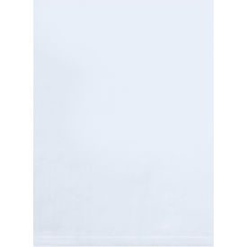 Global Industrial™ Flat Poly Bags 18""W x 24""L 6 Mil Clear Pack of 250