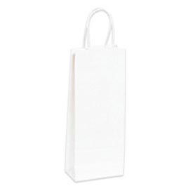 Global Industrial™ Paper Shopping Bags 16""W x 6""D x 19-1/4""H White 200/Pack