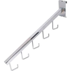 5 Hook Waterfall - 18""L - Chrome