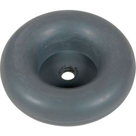 Thermoplastic Rubber Round Bumper Guard RB-1 3-1/4"" Diameter (Case of 16)