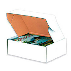 Global Industrial™ Corrugated Tab Lock Literature Mailers 12""L x 12""W x 2""H White