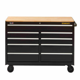 Stanley® 300 Series Mobile Workbench W/ 9 Drawers 52""W Black