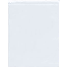 Global Industrial™ Slider Zip Reclosable Poly Bags 6""W x 6""L 3 Mil Clear Pack of 100