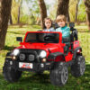 12V 2-Seater Ride on Car Truck with Remote Control and Storage Room-Red