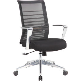 Boss Office Products® Task & Conference Chair High Back 19"" - 22""H Seat Black