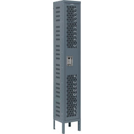 Global Industrial™ Infinity® 1-Tier 1 Door Ventilated Locker12""Wx18""Dx72""H Unassembled