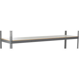 Global Industrial Extra Heavy Duty Boltless Shelving Additional Shelf 96""W x 24""D Laminate Deck