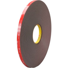 VHB™ 4979F Double Sided Foam Tape 1/2"" x 5 Yds. 62 Mil Black