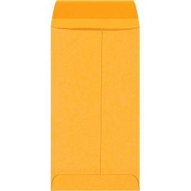 Global Industrial™ Gummed Envelopes 3-1/2""W x 6-1/2""L Kraft 50000/Pack