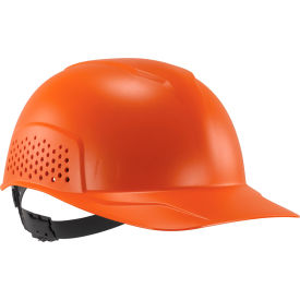 Ergodyne® Skullerz 8951 Vented Hard Shell Bump Cap Short Brim One Size Fits Most Orange
