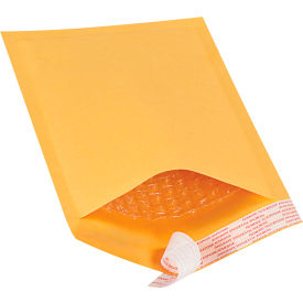 Global Industrial™ Self Seal Bubble Mailers #00 5""W x 10""L Kraft 180/Pack