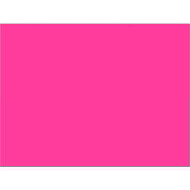 Tape Logic® Rectangular Inventory Paper Labels 4""L x 3""W Fluorescent Pink Roll of 500