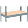 Global Industrial Double Rivet Additional Shelf  48""W x 36""D Wood Deck USA
