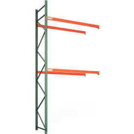 Global Industrial™ Bolted Teardrop Pallet Rack Add-On 144""W x 42""D x 192""H 5702 lbs Shelf Cap