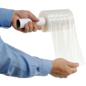 Global Industrial™ Stretch Wrap Film With Extended Core Handle 5"" x 1000' x 80 Gauge Clear