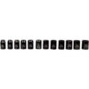 Impact Socket 1/2"" Drive 11mm 6 Point Short