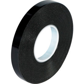 VHB™ 4949 Double Sided Foam Tape 3/4"" x 5 Yds. 45 Mil Black
