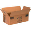 Global Industrial Haz Mat Boxes For Two 1 Quart Paint Cans 10-1/4""Lx5-1/8""Wx6-3/16""H Kraft