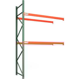 Global Industrial™ Bolted Teardrop Pallet Rack Add-On 108""Wx 48""D x 144 ""H 6420 lbs Shelf Cap